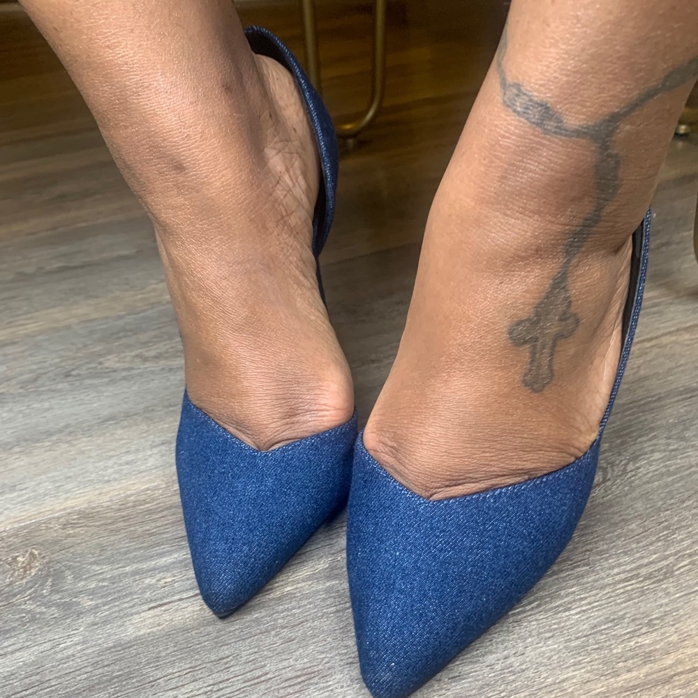 Dark Denim Pump - Picture 8 of 11